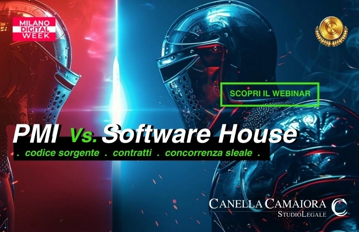 PMI vs Software House: codice sorgente, contratti e concorrenza sleale