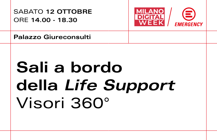 Indossa il visore e sali a bordo della Life Support, la nave di EMERGENCY per la ricerca e soccorso nel Mar Mediterraneo