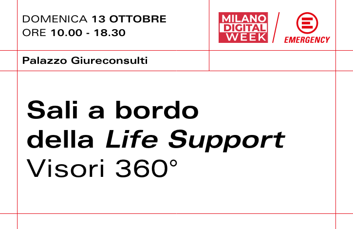 Indossa il visore e sali a bordo della Life Support, la nave di EMERGENCY per la ricerca e soccorso nel Mar Mediterraneo