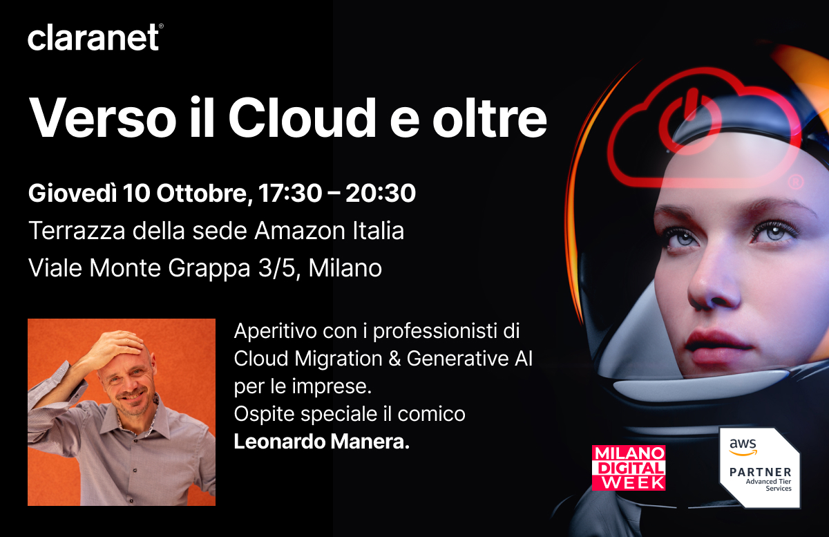 Verso il Cloud e oltre - Aperitivo con i professionisti di Cloud Migration & Generative AI
