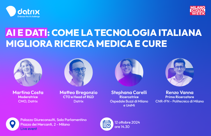 AI E DATI: COME LA TECNOLOGIA ITALIANA MIGLIORA RICERCA MEDICA E CURE 