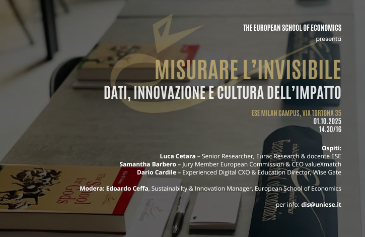 Misurare l’Invisibile: Dati, Innovazione e Cultura dell’Impatto